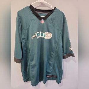 RARE NFL PHILADELPHIA EAGLES PUNT PASS KICK JERSEY NIKE XLFEW TINY PULLS-SEE P